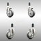 Service Caster 4 Inch 316SS Thermoplastic Rubber Swivel 1-3/8 Inch Stem Caster Brake SCC, 2PK SCC-SS316EX20S414-TPRB-2-TLB-2-138 - alternate 4